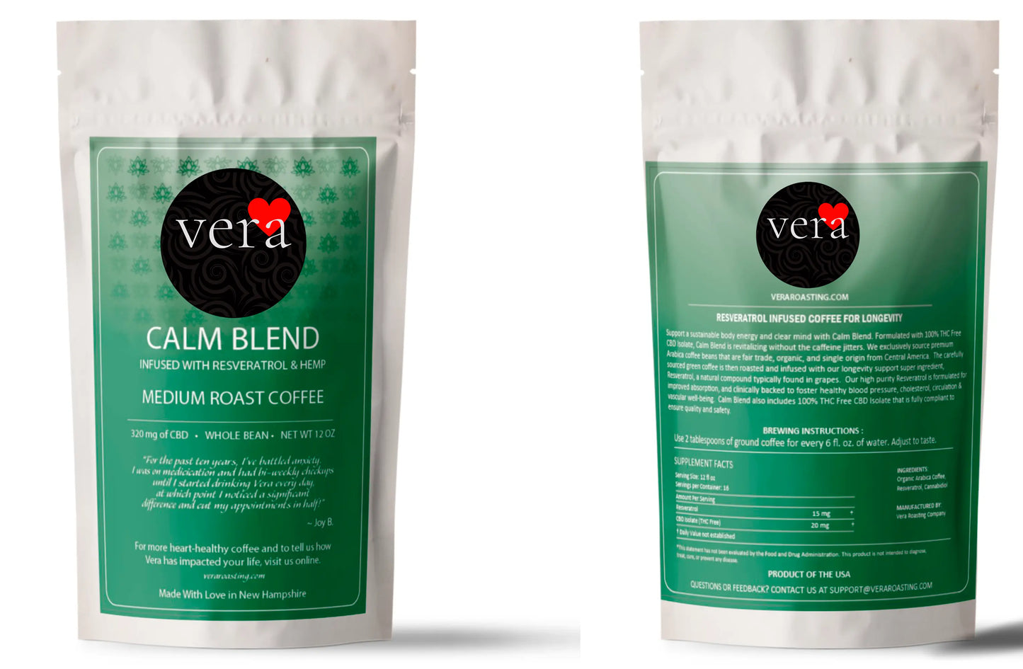 Calm Blend Vera Roasting Co.