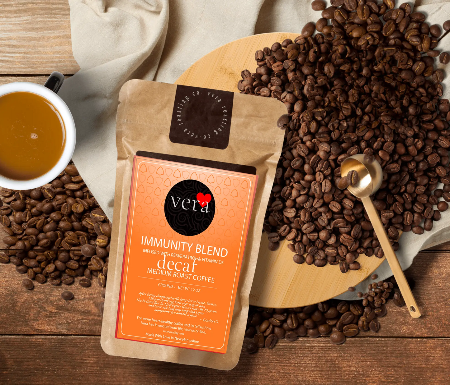 Decaf Immunity Blend Vera Roasting Co.